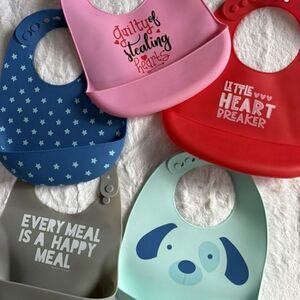 Bundle of Baby Bibs